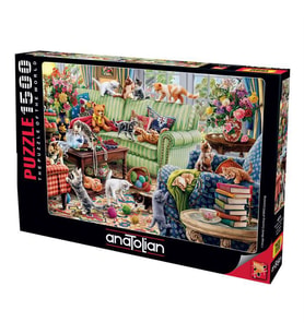 Anatolian Puzzle 1500 Parça Salondaki Yaramazlar 4575