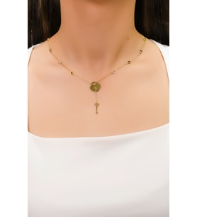 KALP ANAHTAR KOLYE 14 AYAR A043705