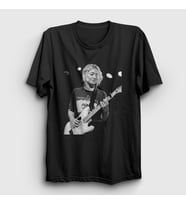 Presmono Unisex Beyaz Emmanuelle Proulx Man I Trust T-Shirt 537398tt (Siyah)