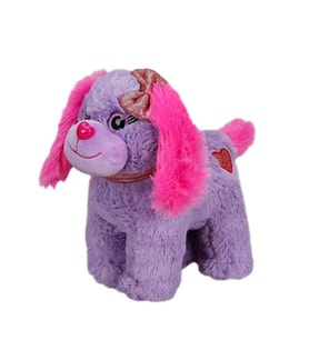 Peluş Köpek Oturan Renkli 25 Cm 1 Adet Fiyatıdır
