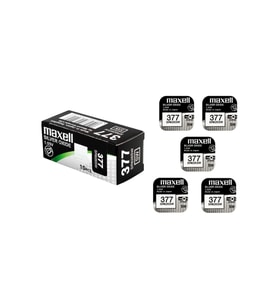 Maxell Sr626sw 377 Saat Ve Cihaz Pili - 5 Adet
