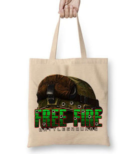 Free Fire Capacete Bez Çanta Uzun Saplı