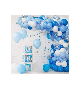 ONE KUTULU MAVİNİN DÜNYASI BALON ZİNCİR SET