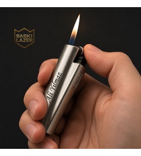 5 Farklı Renk Seçeneğiyle Kişiye Özel Clipper Metal Çakmak - Erkek Kadın Eşe Arkadaşa Sevgiliye Babaya Kişiye Özel Hediye