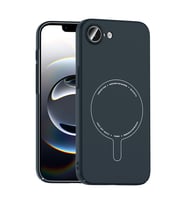 iPhone 17E Kılıf M-Safe Şarj Özellikli Kamera Korumalı Elio Sert PC Kılıf