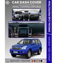 TOYOTA LAND CRUISER PRADO (2002-2009) Torpido Örtüsü Ön Göğüs Koruma Araca Özel
