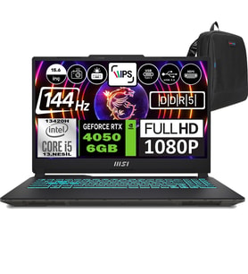 Msı Cyborg 15 Intel Core I5 13420H 32GB 512GB SSD RTX4050 6gb Windows 11 Home 15.6" Fhd 144Hz Taşınabilir Bilgisayar A13VE1478XTRWH05 + Zetta Çanta