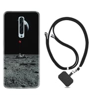 Oppo Reno 2Z 4 Lite 4 Pro 5 6 7 A31 Kılıf Boyun Askılı Silikon Astronoot Red Baloon 1608