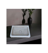 Gamze Klasik Traverten Gizli Giderli Lavabo