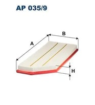 FILTRON AP0359 Hava Filtresi A6540940004