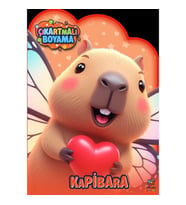 Kapibara Zamanı – Çıkartmalı Boyama Kitabı