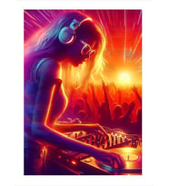 Dj Kadın Model Mdf tablo