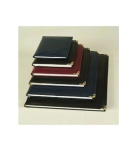 Bafix Modelist Defter Düz Suni Deri 168 Yaprak 14x20 Cm (Karışık Renk 1 Adet)