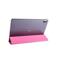 Huawei MatePad 11 (2021) Uyumlu Zore Smart Cover Standlı 1-1 Kılıf (Pembe)