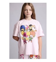 Defacto Super 1 Takım Lisanslı Pembe Kız Çocuk T-Shirt H7951A8/PN96