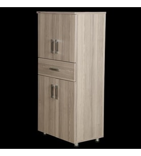 Çok Amaç 13628 Dolap Hard Parlak CORDOBA Suntalem 1Çekmce Kutu sevk 180 El Yapım (Kahverengi)