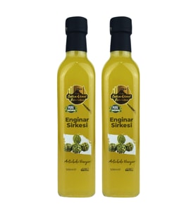 Tarihi Sultanahmet Baharatçısı Enginar Sirkesi 2x500ml (Özel Üretim)