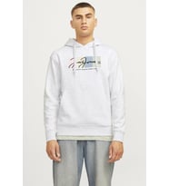 JORPORTLAND BLOCK SWEAT HOOD LN (Beyaz)