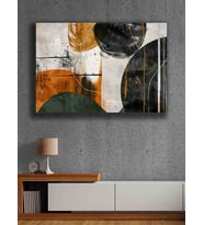 Koç stüdyo Modern tasarım kanvas tablo 50x70 (Çok Renkli)