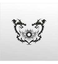 Folyo Sticker Ejderhalar 70cm Uzunluk