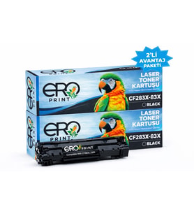 HP 83X HP LaserJet Pro MFP M225dw Muadil Toner - 2200 Sayfa - 2'li Avantaj Paket