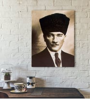 BK Home Atatürk Tasarımlı Kanvas Tablo-3