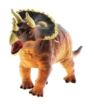 Mulvxurg  Urg02 Yumuşak Plastik Dinozor Figür - Triceratops (Mulvix)