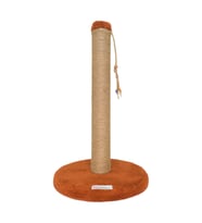 Yuvarlak Taban Kedi Tırmalama Tahtası 52cm Kiremit