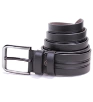 Dagoster DMK26-457 Siyah 4.5 cm Suni Deri Erkek Kemer