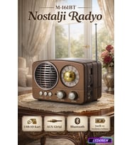 Nostaljik Fm Radyo Bluetooth-Usb-Retro Meier M-161Bt