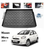 Nissan Micra Bagaj Havuzu Paspası 2011 Sonrası