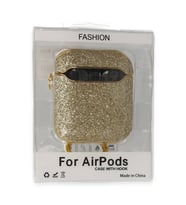 Newface Apple Airpods 2 (2.nesil) Spell Simli Kılıf - Gold