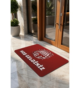 Valerine Life Kapı Önü Paspası 45x70cm Kaymaz Taban Dekoratif iç Dış Mekan Pastahane Pastacı