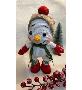 Kardan Adam Amigurumi Oyuncak (Karışık)