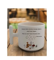 Beyaz T Kulp Sonsuza Kadar Arkadaş Olacağız Pooh 2 Latte Fincan Modelleri