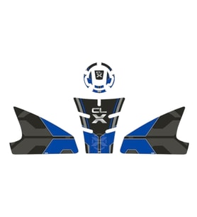 Gogo Tank Pad Set 003 Siyah Mavi Cf Moto Cl-X 250 2022-2024