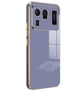 Mi 11 Ultra Kılıf Volet Silikon - Mavi