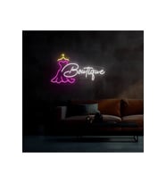 Boutigue Yazılı ve Şekilli Neon Tabela