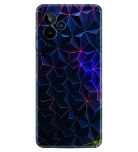 General Mobile GM 24 Pro Kılıf Silikon Desen Özel Seri Renkli Prizmalar 1783
