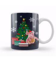 Clanger Around The Christmas Tree Kupa Bardak Porselen
