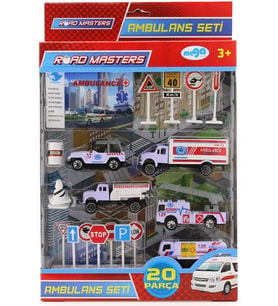 Mulvxurg  Urg02 Kamyonlu Metal Ambulans Seti  Jp9105 (Mulvix)