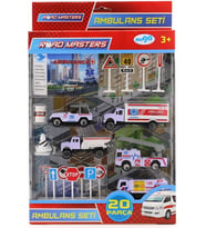 Mulvxurg  Urg02 Kamyonlu Metal Ambulans Seti  Jp9105 (Mulvix)