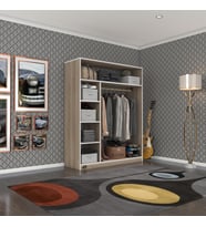Kenzlife giysi dolabı necmettin 150*120*40 crd gardırop