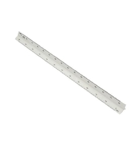 Hatas Mikyas Cetveli 6 Ölçekli 30 cm 