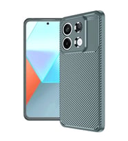 Redmi Note 13 Pro 4g Kılıf Auto Focus Karbon Kapak - Gri