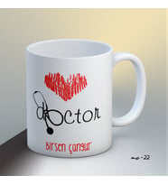 Kişiye Özel Doktor Temalı Kupa Bardak