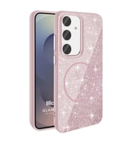 Microsonic Samsung Galaxy S23 FE Kılıf GlamGrip Luxe Pembe (Pembe)