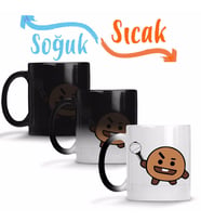 BT21 Shooky Bts Sihirli Kupa Bardak Porselen