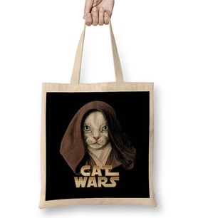 Star Cat Wars 013 Bez Çanta Uzun Saplı