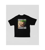 Tasarım Roronoa Zoro One Piece Baskılı Unisex Oversize Anime Dizi Karakter Tişört